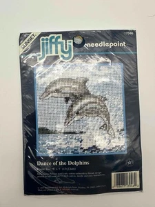 Kit punto ago Jiffy Danza dei delfini 1997 17046 nuovo con scatola - Foto 1 di 2