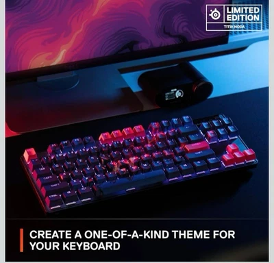 SteelSeries Keycaps Limited Edition Double Shot Pudding Keycaps PBT Titik Noda - Image 1 of 4