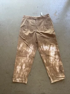 Pantalone pantalone grande Alexander McQueen stampato tie dye nuovo con etichetta - Foto 1 di 22