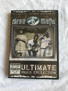 Three 6 Mafia Ultimate Video Collection DVD 2006 Parental Advisory Hypnotize - Picture 1 of 2