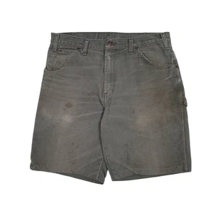 Dickies grüne Zimmermann Arbeitskleidung Baumwollshorts Herren W34 - Bild 1 von 7
