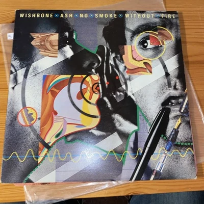 Wishbone Ash No Smoke Without Fire Vinyl 12" LP 1978 Album MCG 3528 + Free 7” - Image 1 of 4
