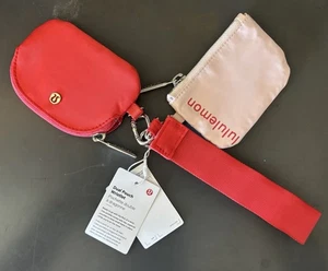 Neu mit Etikett lululemon Doppeltasche Handgelenktasche lachsfarben - Bild 1 von 5