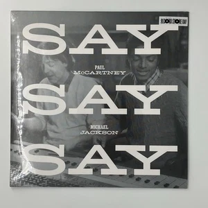 Paul McCartney Michael Jackson Say Say Say 2015 RSD Special Edition Germany New! - Picture 1 of 14