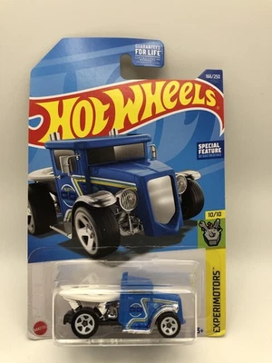 Hot Wheels #166 Treasure Hunt Experimotors 2022 10/10 Gotta Go azul nuevo sellado Foto 1 de 4