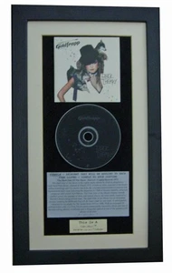 GOLDFRAPP Black Cherry CLASSIC CD GALLERY QUALITY FRAMED+EXPRESS GLOBAL SHIPPING - Picture 1 of 8