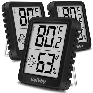 Indoor Humidity Meter Hygrometer 3Pack, Room Thermometer for Accurate Room Te... - Picture 1 of 8