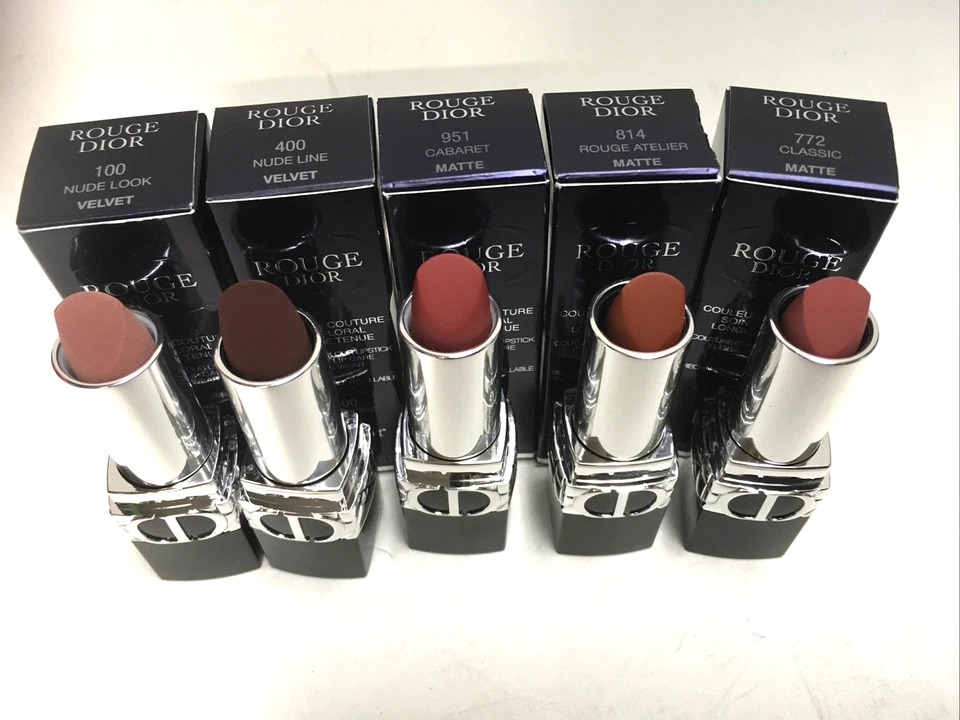 CHRISTIAN DIOR ROUGE DIOR COUTURE COLOUR LIPSTICK NIB ASSORTED COLORS CHOOSE ONE - Image 1 of 1