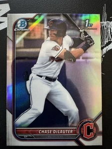 2022 Bowman Draft - Chrome Chase Delauter #BDC-49 Refractor (RC) - Picture 1 of 2