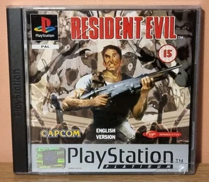 Resident Evil - Platinum (Playstation 1,1996) PS1 - Picture 1 of 3
