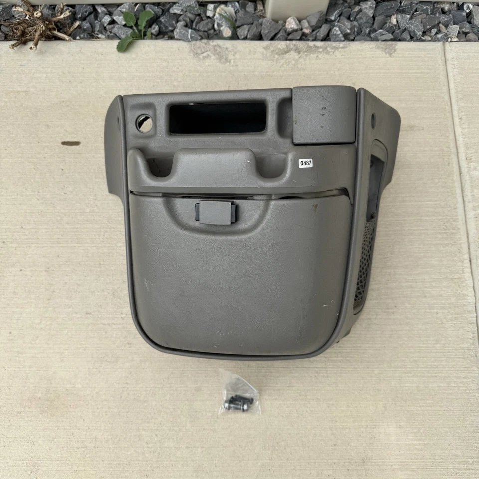 96-05 Chevy Astro GMC Safari Van Consola Central Portavasos Guantera OEM Gris Foto 1 de 4