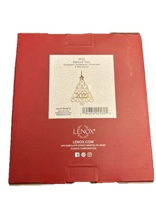 2022 Pierced Tree Lenox Ornament NIB - Picture 1 of 10