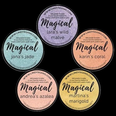 Lindy's Gang Shimmer Magicals 6g (0.25oz) 5pcs - Alexandra's Artist - Image 1 of 3