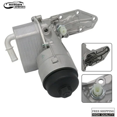 For Ford Ranger T6 2.2L 3.2L TDCi Turbo Diesel Engine Oil Cooler BB3Q6B624EA - Image 1 of 4