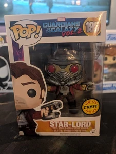 Funko Pop! #198 - Marvel Guardianes de la Galaxia vol. 2 - Chase Star Lord - Imagen 1 de 4