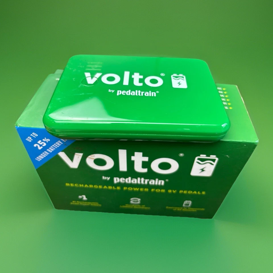 Tren de pedales VOLTO potencia recargable para pedales de 9v Foto 1 de 4
