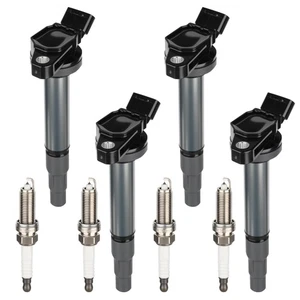 Zündspulenpaket UF596 & Doppel Iridium Zündkerze 2009 2010 2011 für Toyot... - Bild 1 von 9