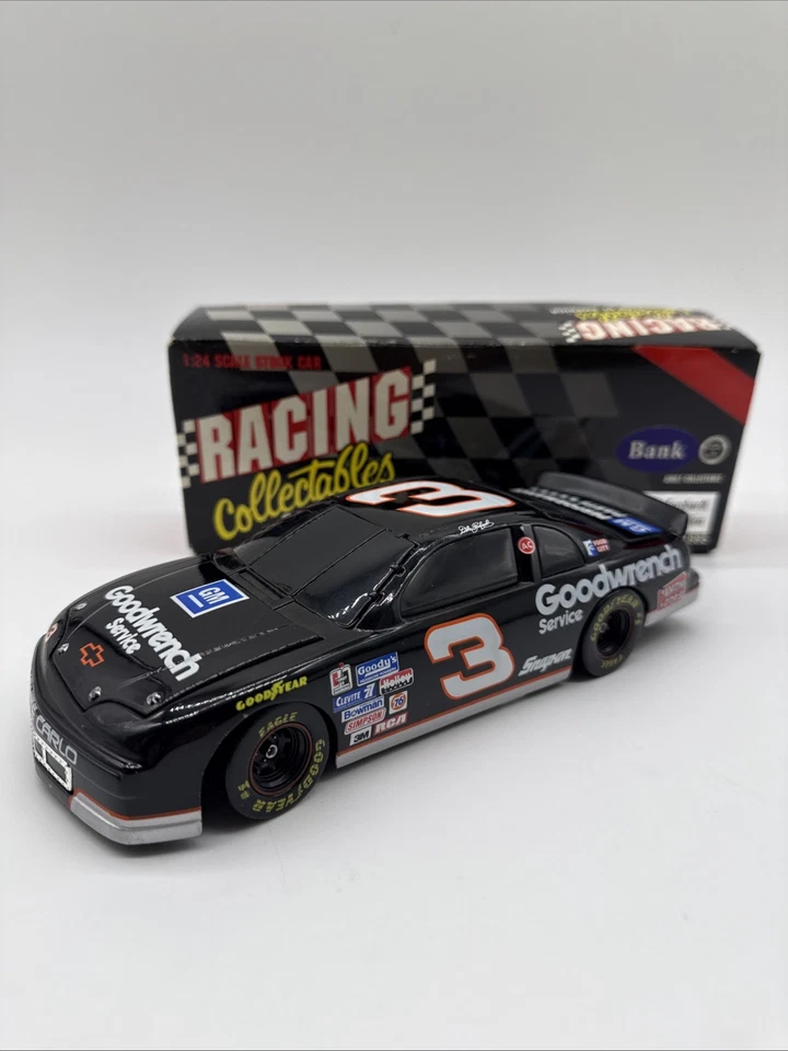 Dale Earnhardt #3 GM Goodwrench Monte Carlo B/W 银行限量版 1:24 比例 — 第 1/4 张图片