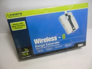 NUEVA CAJA SELLADA Linksys Wireless-G Expansor de Rango WRE54G Extensor de Red - Imagen 1 de 3
