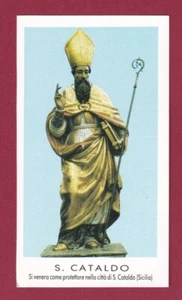 Santino Holy Card Image Pieuse  Heiligenbild  San Cataldo - Foto 1 di 1