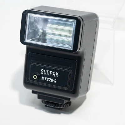Sunpak MX220-S Vintage Camera Flash Gun Shoe Mount - VGC TESTED! - Image 1 of 4