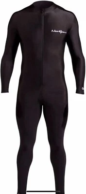 Skins Suit Men's Women's 50+ UV Protection by NeoSport - Black