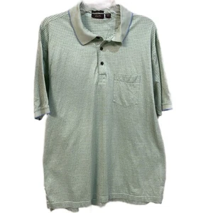 Tasso Elba Golf Polo Shirt Double Mercerized 100% Cotton—Size Large— - Picture 1 of 8