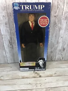 Nuova bambola Donald Trump 2004 12 pollici parlante da collezione 17 frasi classiche - Foto 1 di 6