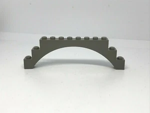 LEGO Château : Brique Arche 1 x 12 x 3 - Réf 6108 gris foncé - Set 4729 4704 - Imagen 1 de 1