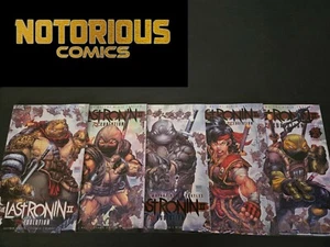 TMNT Last Ronin II Re-Evolution 1-5 Complete Williams 1:25 Variant Set Eastman - Picture 1 of 2