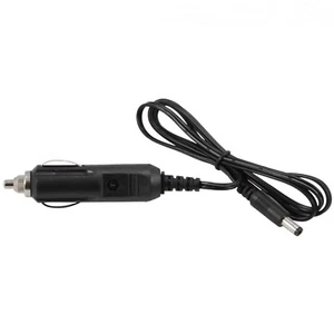 Câble d'alimentation chargeur voiture 12V DC cordon allume-cigare prise 5,5 mm x 2,1 mm - Photo 1/7