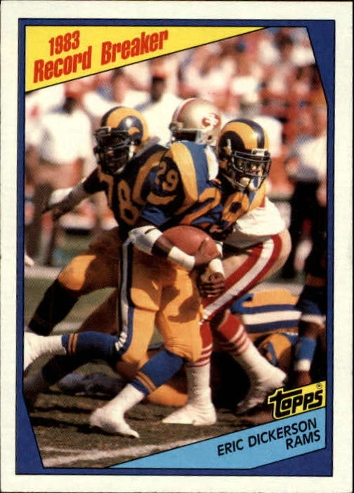 1984 Topps Football Trading Card #1-250 - Choose Your Card - Image 1 of 1