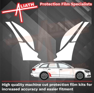 Fits Audi RS6 (4G) 12-19 Rear Arch CLEAR Stone Chip Guard Paint Protection Film - Picture 1 of 3