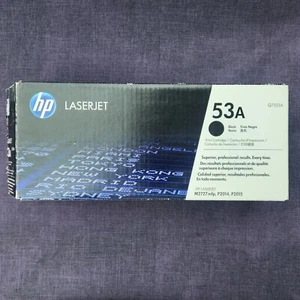 OEM HP 53A Black Open Box Sealed Cartridge - Picture 1 of 3