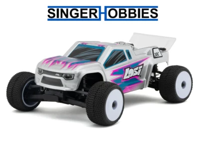 Camión de estadio Losi LOS-1392T2 Micro-T 1/28 RTR 2x2 plateado 2,4 GHz con batería Lipo Foto 1 de 4