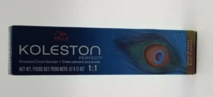  Koleston Perfect Permanent Creme Haircolor Dark Brown/Brown Intensive  2 oz. - Picture 1 of 5