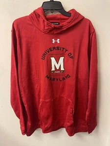 UA Maryland Terrapins Hoodie Size 2XL 5033158-602 - Picture 1 of 2