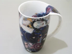 Taza artística Konitz Porcelain Gustav Klimt Die Jung Frau 12 onzas 5,25 pulgadas - Imagen 1 de 8