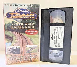 Classic Train Journeys Volume Two - South West England - Drivers Eye Views - VHS - Picture 1 of 6
