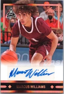 Marcus Williams 2021-22 Leaf Memories 1991 bronce automático novato arco - Imagen 1 de 2