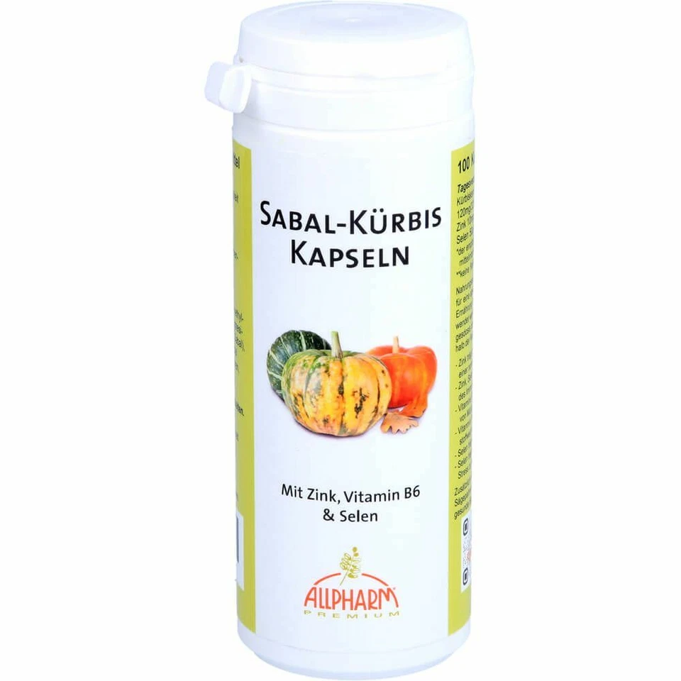 ALLPHARM VERTRIEBS GMBH SABAL KÜRBIS Kapseln 100 St PZN13569888