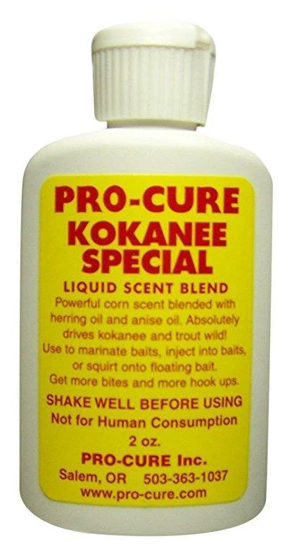 Pro-Cure Kokanee Special Bait Oil 2 oz Bottle Fishing Scent - Image 1 of 1