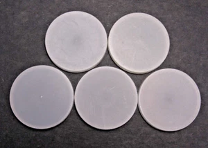 (5) For Nikon Body Cap White Plastic Courtesy  - USED E45A - Picture 1 of 4