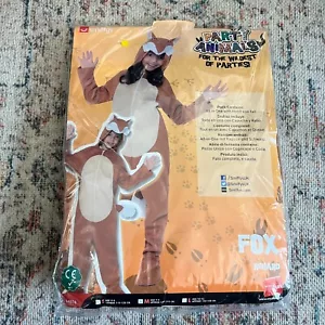 Fox Costume Fancy Dress Childrens Medium Age 7-9 Party Animals One Piece - Picture 1 of 6