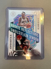 sports trading cards panini Kenyon Martin father and son