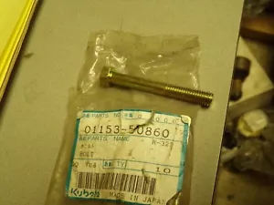 NEW Kubota 01153-50860 Bolt *FREE SHIPPING* - Picture 1 of 2