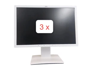 3 x Fujitsu B24W-7 LED Monitor 24 Zoll Bildschirm 1920 x 1200 IPS LED FULLHD - Bild 1 von 8