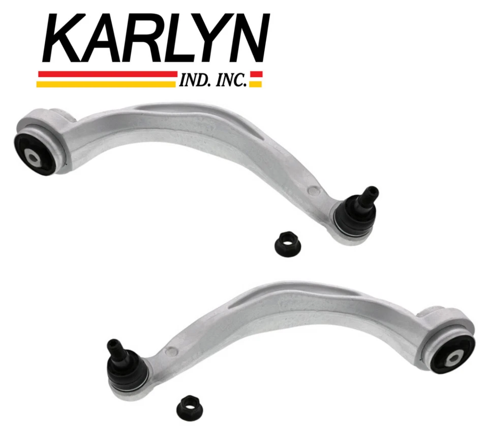 Front Lower Control Arm Rearward Lt & Rt 2pc OE Karlyn for Audi Porsche 12-18 - Image 1 of 1