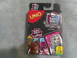 Rare - Monster High 2014 UNO Card Game 2-10 Players 7-Adult - New Sealed - Picture 1 of 4
