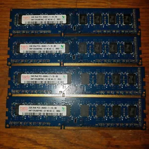 8GB Kit HMT125R7BFR8C-G7 (4x2GB) Hynix PC3-8500R-7-10-B0 1066Mhz ECC Registered - Picture 1 of 1